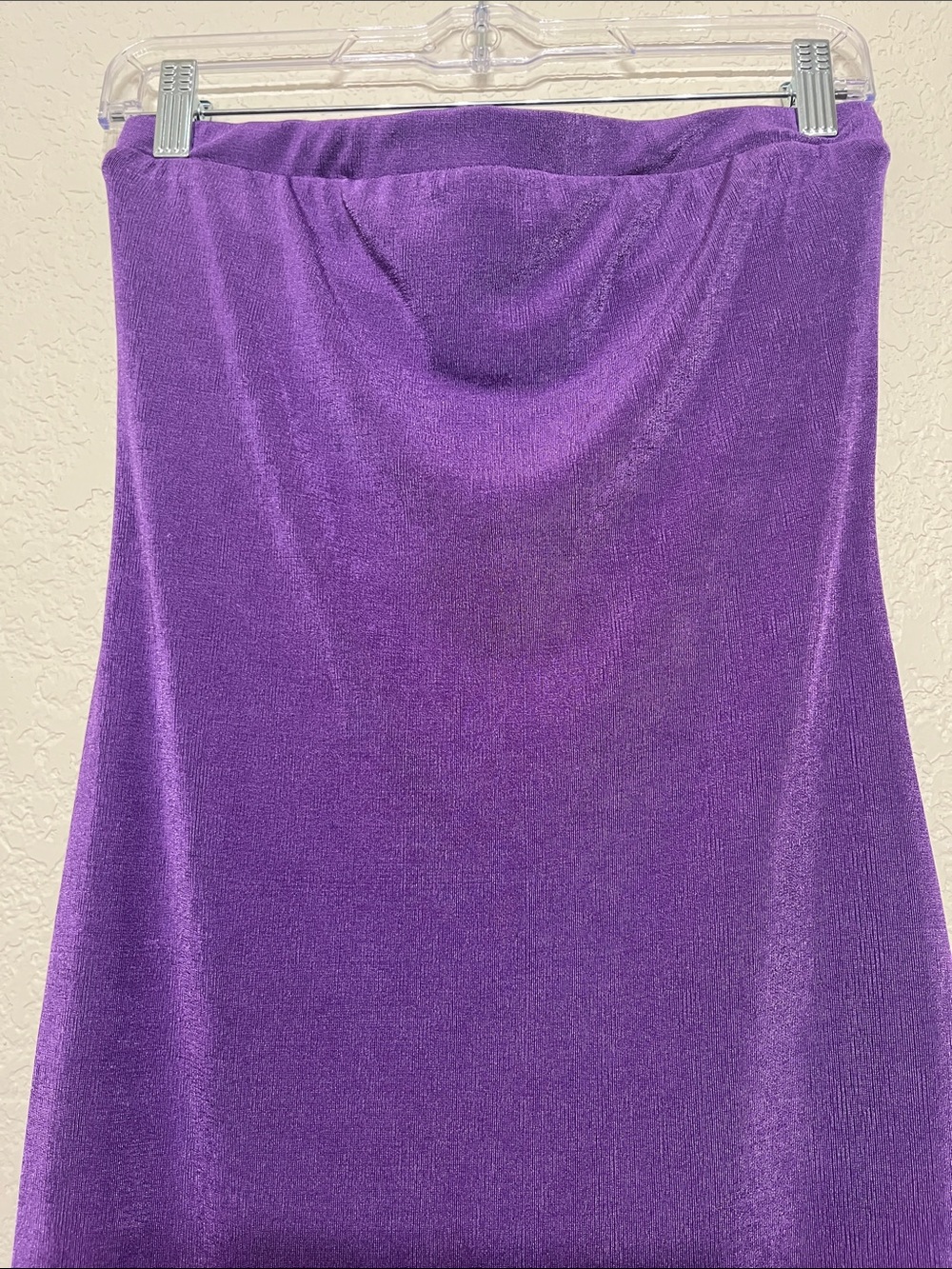 Rolla Coster Women’s Size Large Strapless Purple Midi Dress - Picture 3 of 10